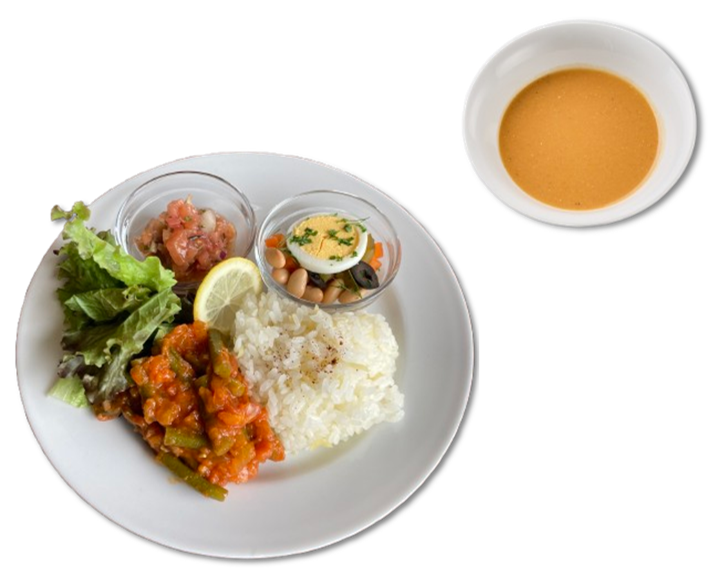 （D１） インゲン豆のオアシス「豆サラダ」